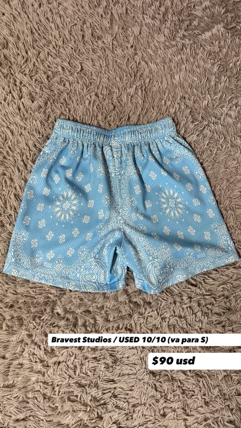 Bravest Studios Mesh Shorts Paisley