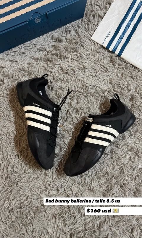 adidas x Bad Bunny Ballerina "Core Black"