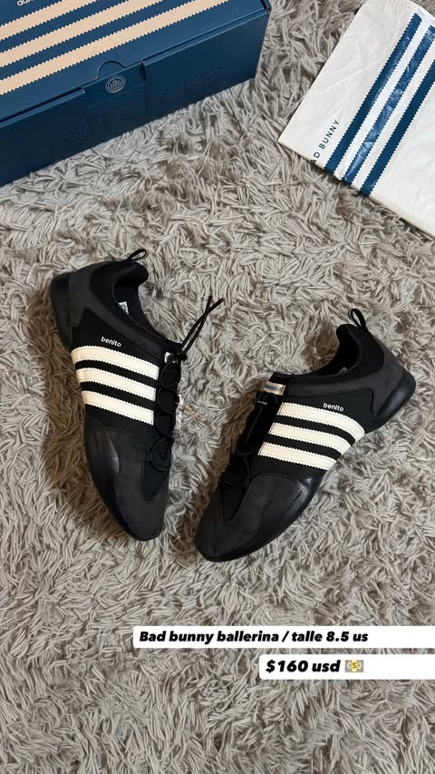 adidas x Bad Bunny Ballerina "Core Black"