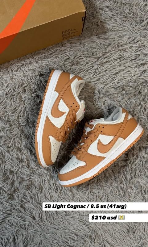 Nike SB Dunk Low Pro ISO "Light Cognac"
