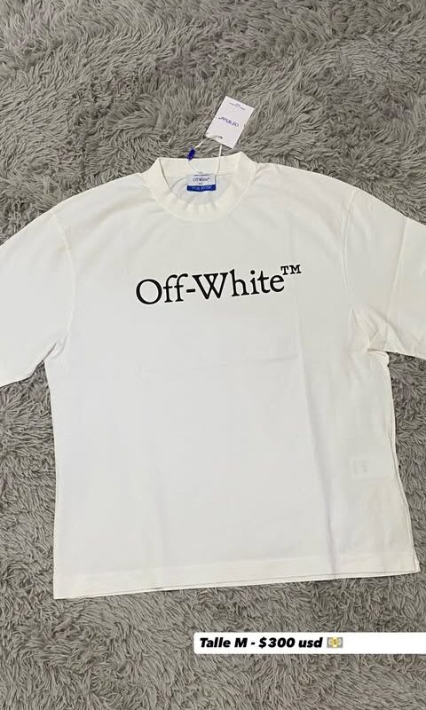 Off-White T-Shirt Blanca "Off-White"