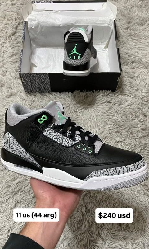 Air Jordan 3 Retro OG "Black Cement"
